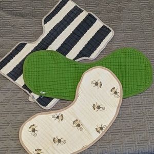 Burp cloths set of 3